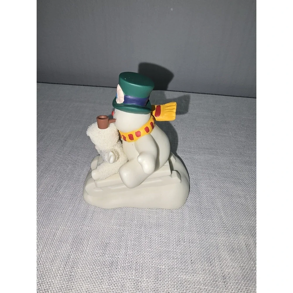 Department 56 Christmas Snowbabies Fun With Frosty The Snowman Figure
